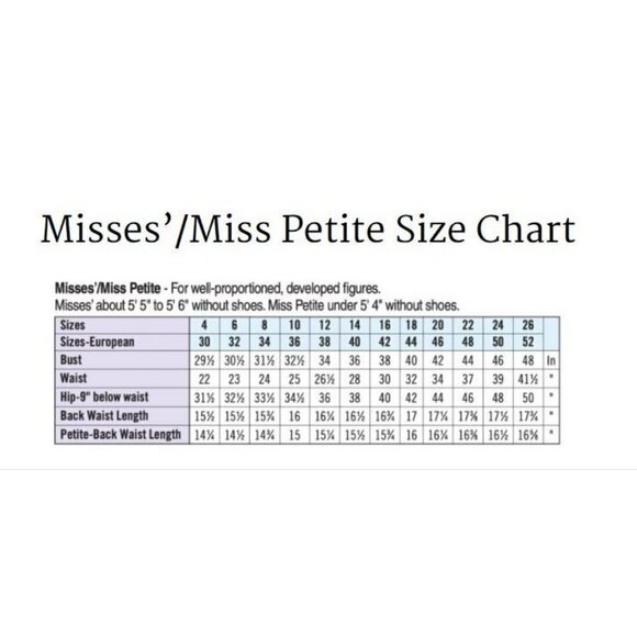 McCall's Sewing Pattern 5618 Lined Dresses Belt Misses Size 12-18 - Picture 3 of 3